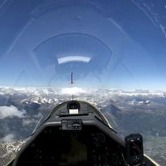 Verortung via Georeferenzierung der Kamera: Aufgenommen in der Nähe von Gemeinde Assling, Österreich in 4500 Meter